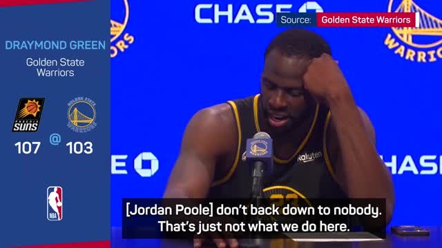 Jordan Poole's trash talk with Chris Paul 'great to see' - Draymond