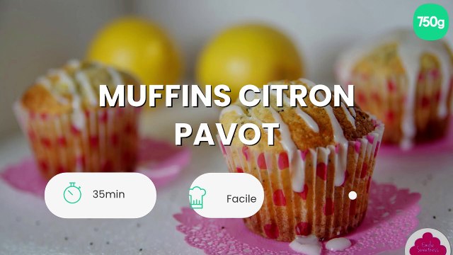 Muffins citron pavot