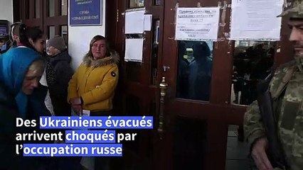 Ukraine: à Brovary, des déplacés décrivent la vie sous l'occupation russe