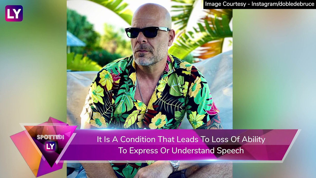 Bruce Willis To Step Away From Acting After Being Diagnosed With Aphasia