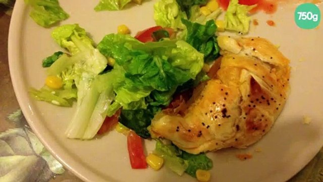 Croissants au saumon fumé et crème fraîche