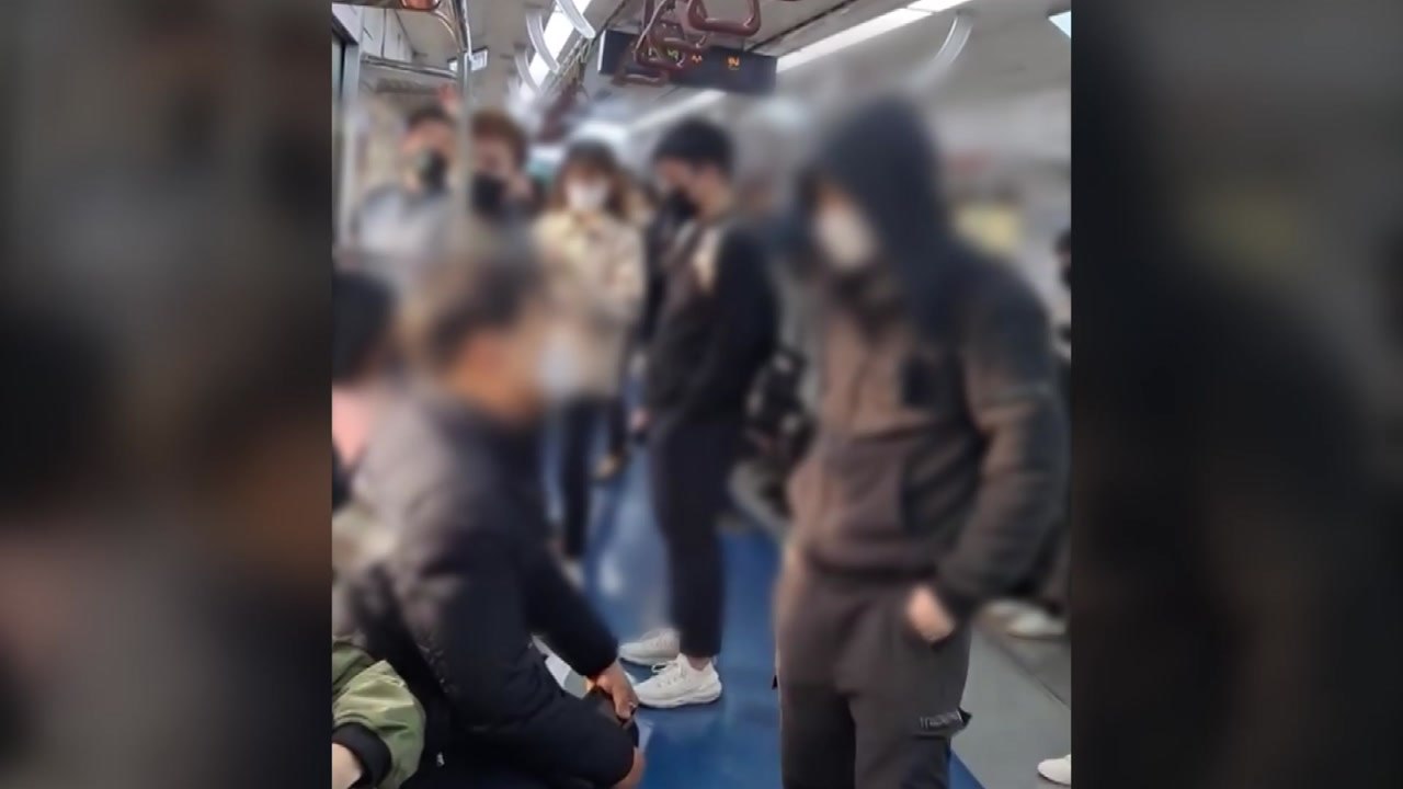 '1호선 패륜아' 영상 속 피해자 아들..."법적 책임 묻겠다" / YTN