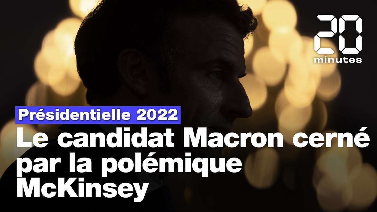 Présidentielle 2022 : Emmanuel Macron cerné par les autres candidats sur l'affaire McKinsey