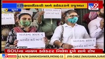 Parents fume against private school for denying entry card despite paying fees, Surat _ TV9News
