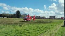 NI Air Ambulance taking off