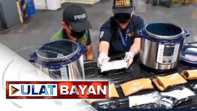 P6.8-M ng hinihinalang shabu na itinago sa mga pressure cooker, nasabat sa NAIA complex