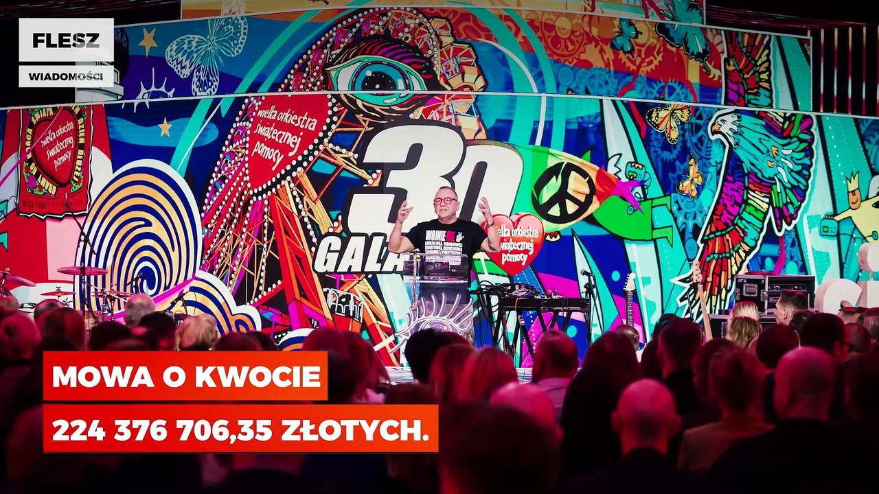 WOŚP poszła na rekord!