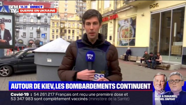 Guerre en Ukraine: malgré les bombardements, les habitants de Kiev s'adaptent peu à peu à la situation