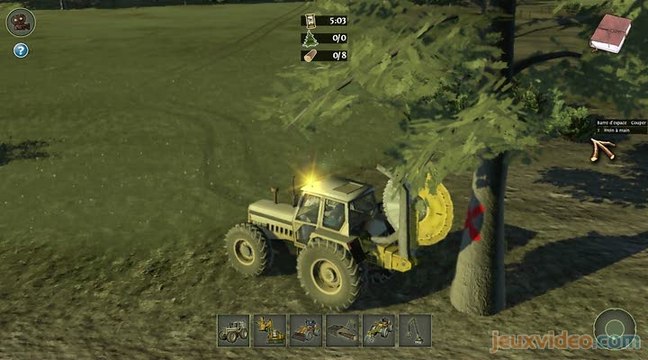 Bûcheron Simulator 2011 : Un jeu en bois