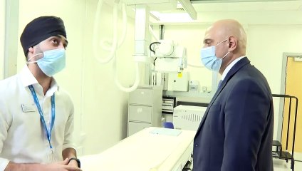 Health secretary visits new scan facility in Barking