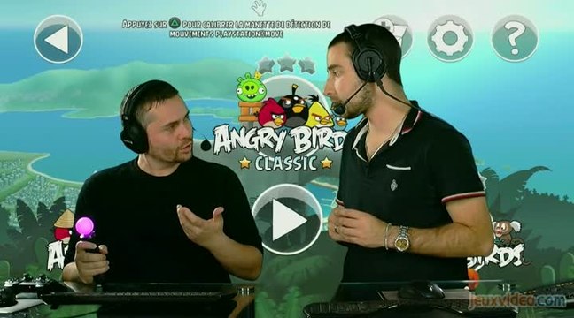 Angry Birds Trilogy : 2/2 : La version PS Move en action
