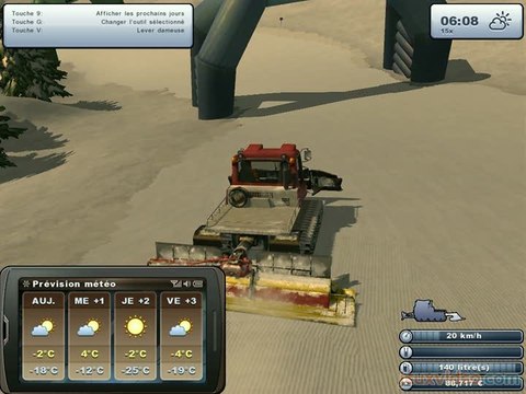 Ski Region Simulator 2012 : Activités matinales