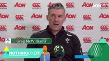 Ireland Team Announcement Press Conference - Greg McWilliams