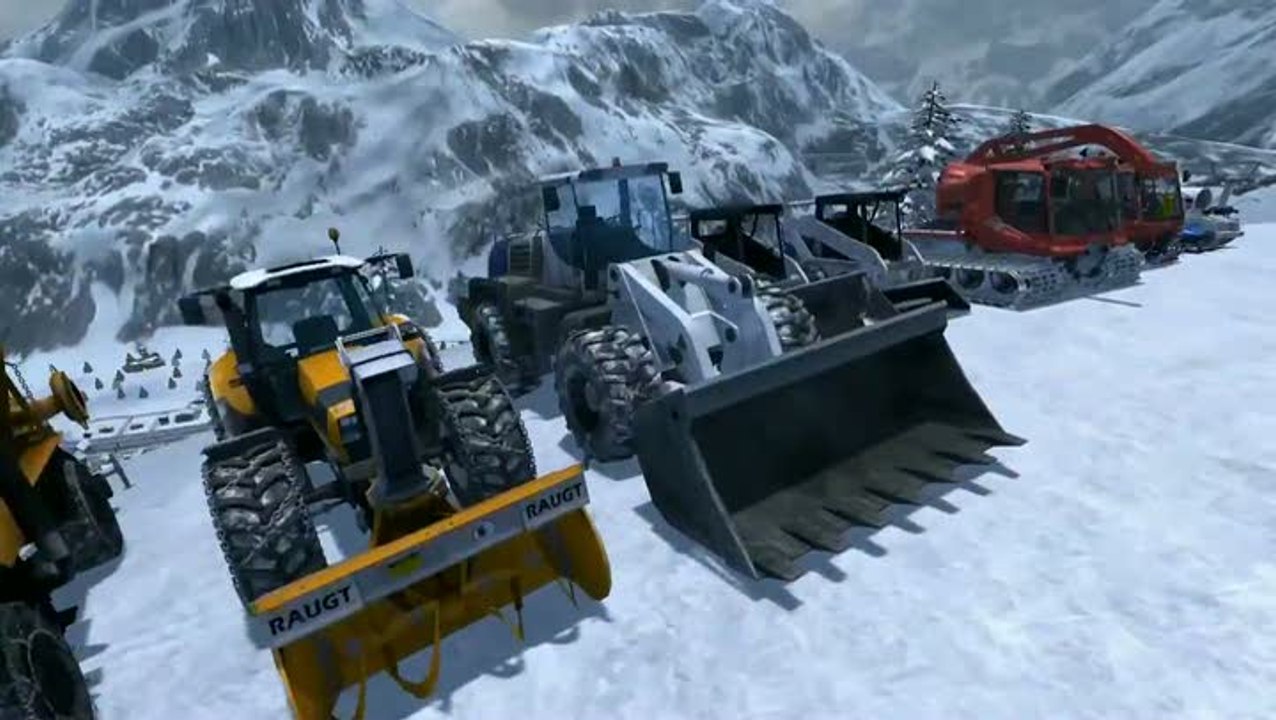 Ski Region Simulator 2012 : La neige arrive en avance cette année