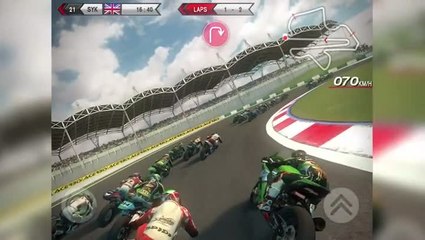SBK14 : SBK 14 vrombit sur smartphones