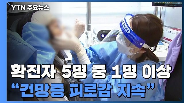 확진자 5명 중 1명 이상 후유증... 건망증·피로감 지속 / YTN