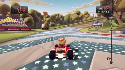 F1 Race Stars : Le système de boost