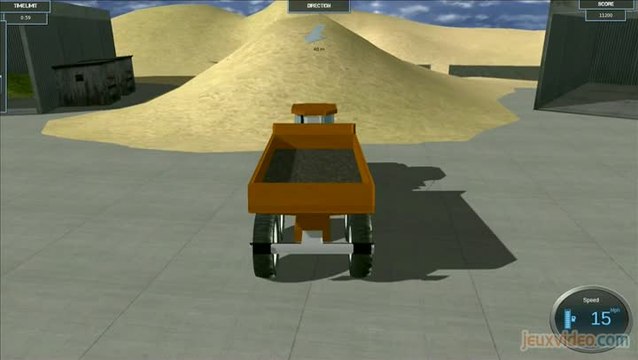 Pelleteuse Simulator : Une pelleteuse et ça repart