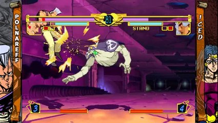 JoJo's Bizarre Adventure HD : GC 2012 : Polnareff vs Iced