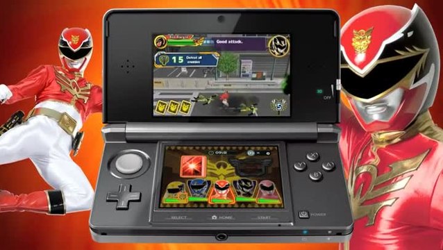 Power Rangers Mega Force : Sauvez le monde avec votre 3DS