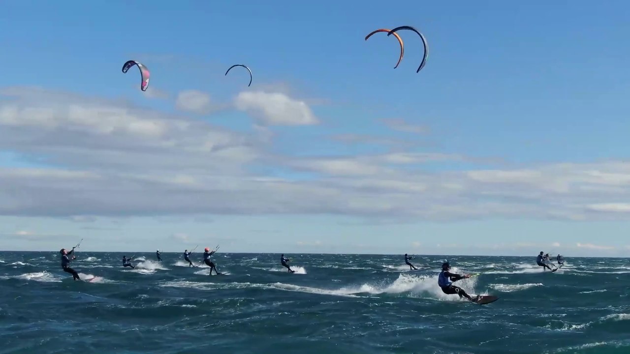 Fédération Française de Voile 2022 - La première étape de l'Engie Kite Tour au Cap d'Agde du 15 au 17 avril !