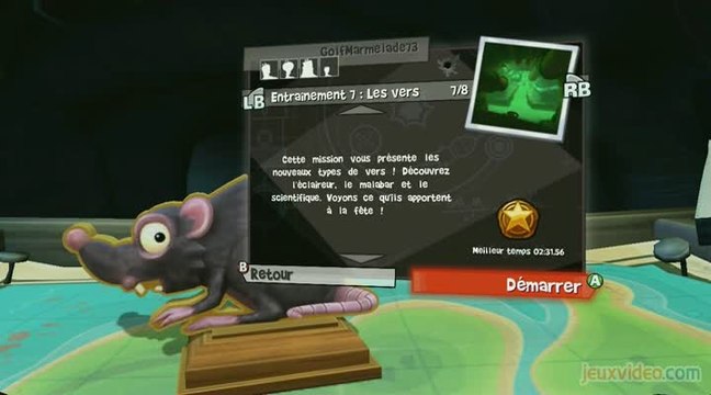 Worms Revolution : 1/2 : Mode solo