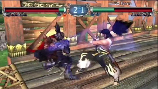SoulCalibur II HD Online : Nightmare vs Mitsurugi