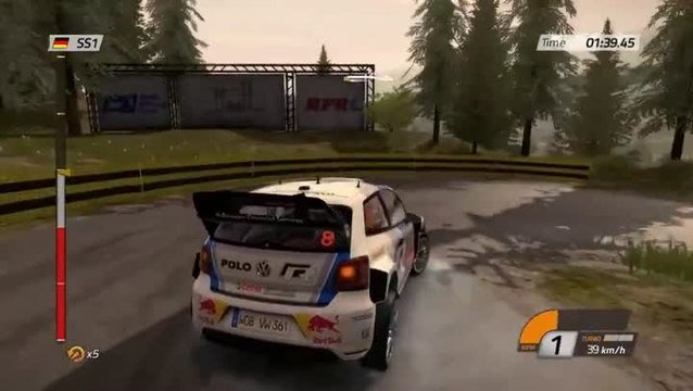 WRC 4 : Sébastien Ogier et sa Volkswagen Polo R !