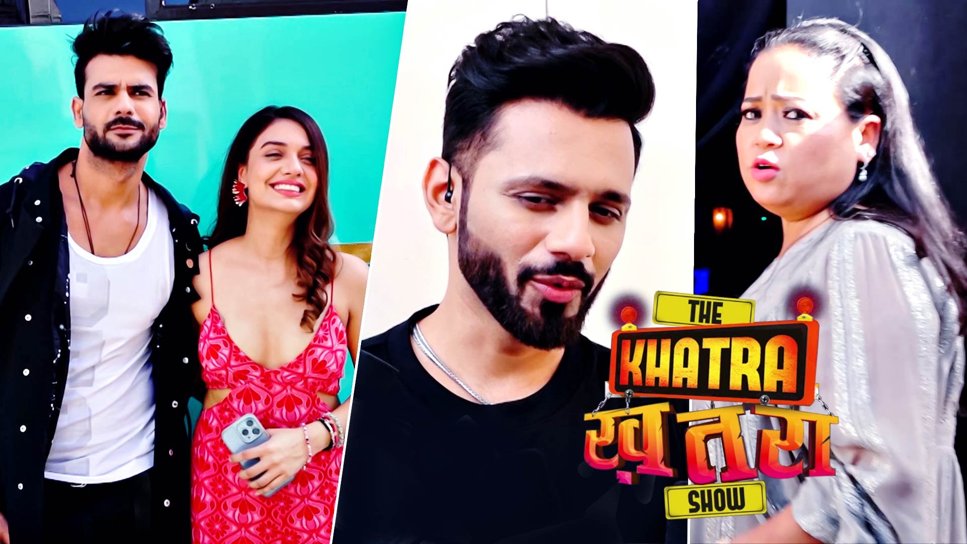 Rahul Vaidya Is SUPER Excited For Bharti Singh's Show 'The Khatra Khatra  Show' | Divya Agarwal | Vishal Aditya Singh - video Dailymotion