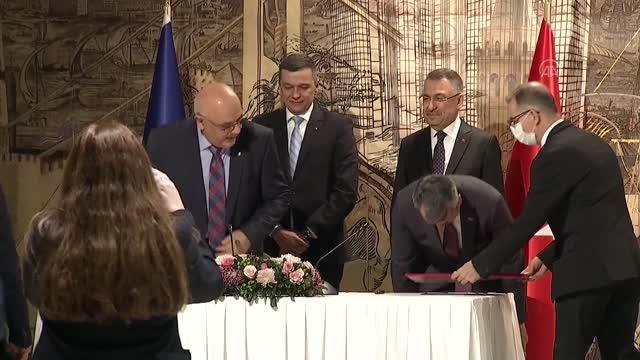 Cumhurbaşkanı Yardımcısı Fuat Oktay: Romanya, Türkiye'nin Orta Avrupa, Doğu Avrupa ve Balkanlar bölgesindeki en önemli ticaret ortaklarından...