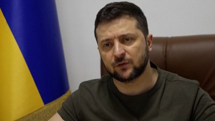 Zelensky appelle à arrêter "toute activité commerciale avec la Russie"