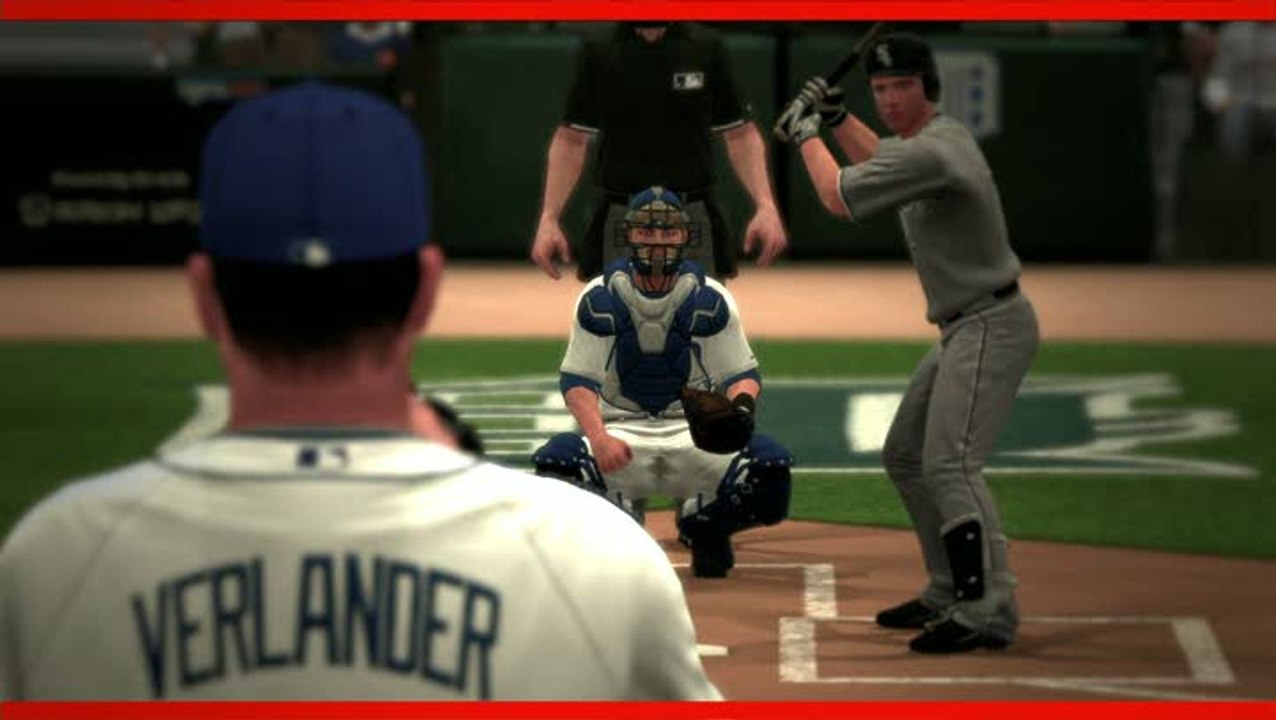 Major League Baseball 2K12 : Verlander lance la balle