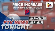 Petron to implement LPG, auto LPG price increase tomorrow