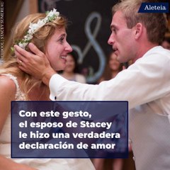 Lava los pies de su esposa el día de la boda