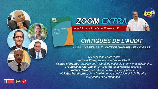 Zoom Extra : Critiques de l’Audit…Y a-t-il une réelle volonté de changer les choses ?