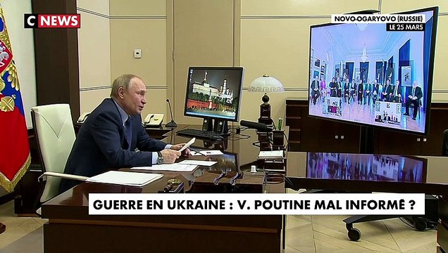Guerre en Ukraine : Vladimir Poutine mal informé ?