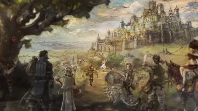 Octopath traveler trailer switch sous titrée francais