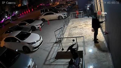 Son dakika haber! Hırsızlık şüphelileri önce kameralara sonra polise yakalandı