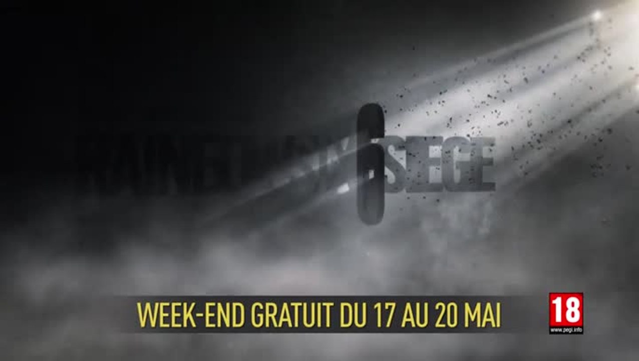 Rainbow Six Siege gratuit cce Week-end !