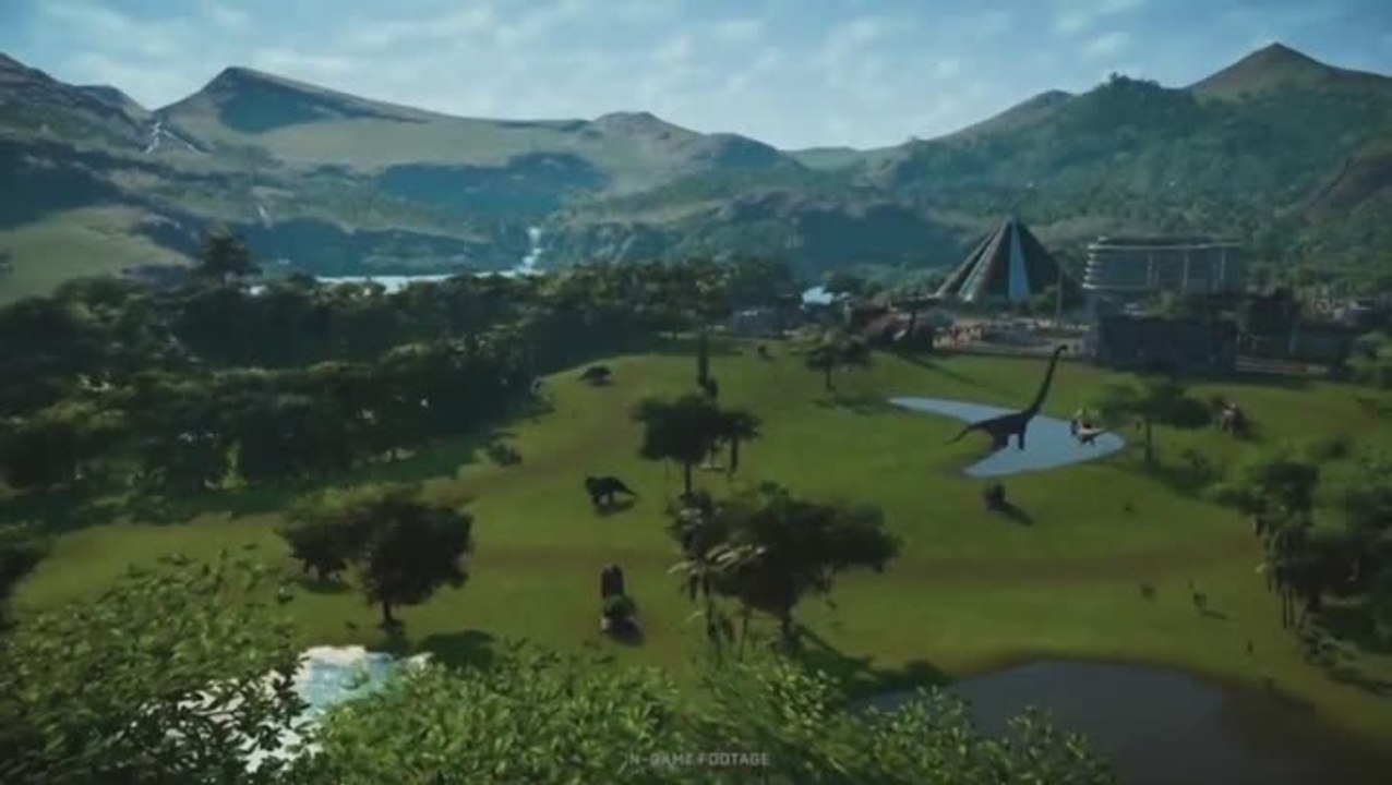 Jurassic World Evolution : trailer E3 2018