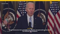 El presidente Biden habla sobre los datos de empleo y la tasa récord de desempleo