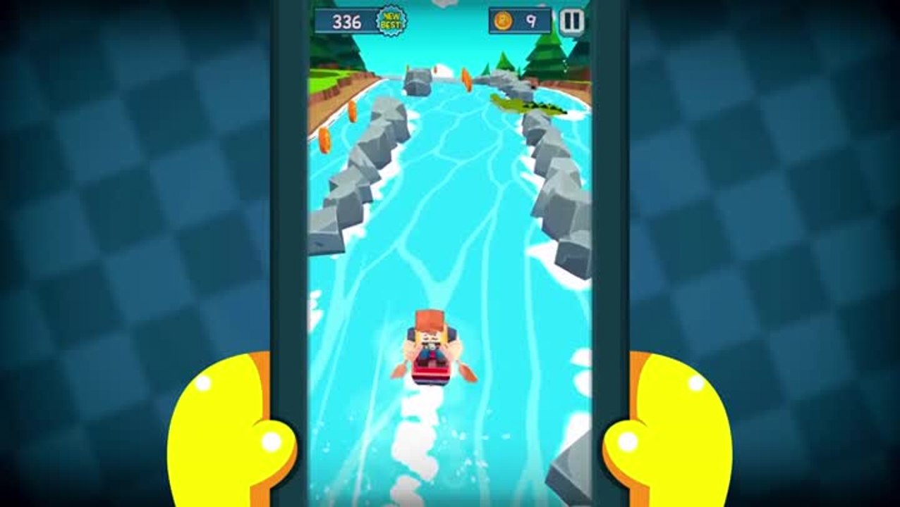 Rowan McPaddles - River Rush gameplay