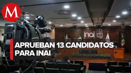 Comisiones del Senado aprueban propuesta de 13 candidatos para el INAI