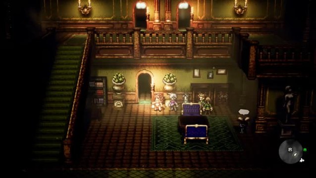 Octopath Traveler : Donjon et combats