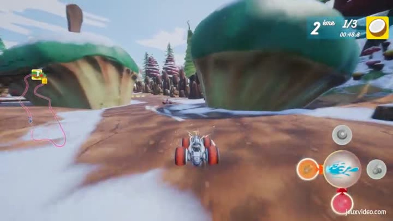 All-Star Fruit Racing : Courses fruitées et dérapages incontrôlés