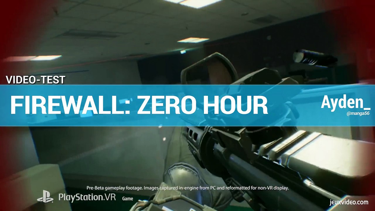 Video-test  Firewall : Zero Hour
