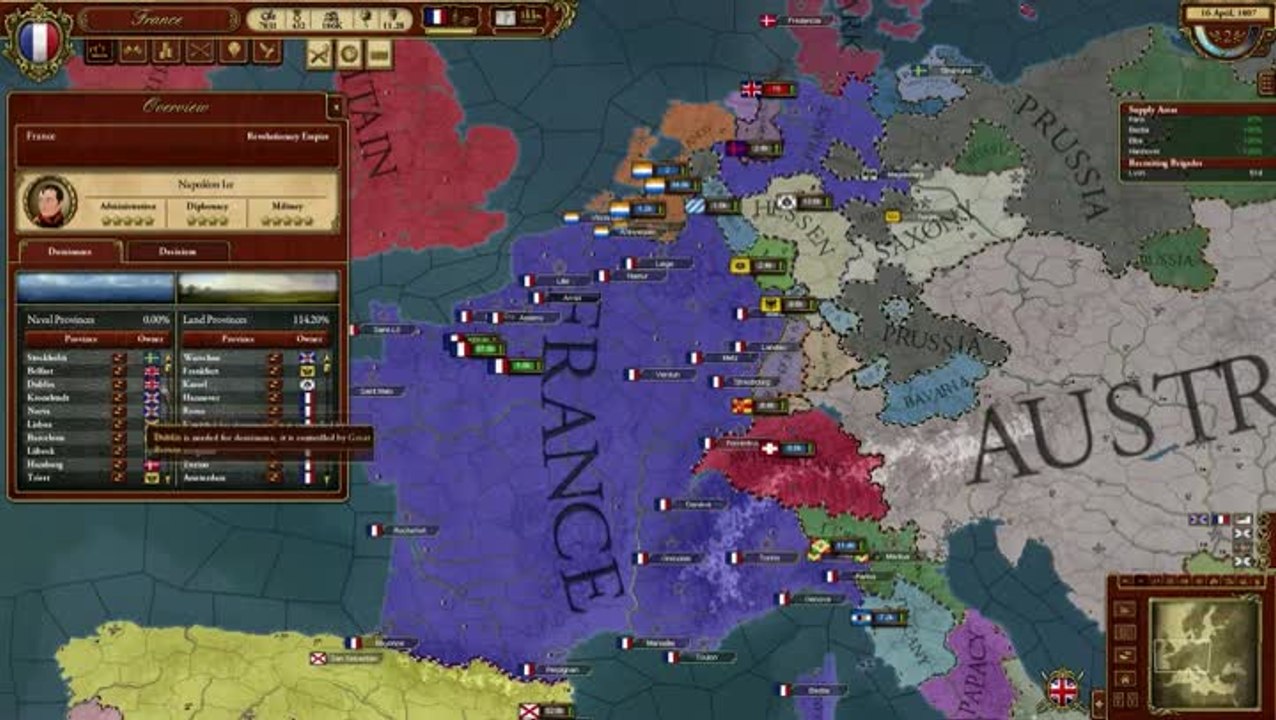 March of the Eagles : Les armées sont en marche