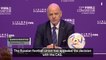Infantino defends presence of Russian delegates at Congress