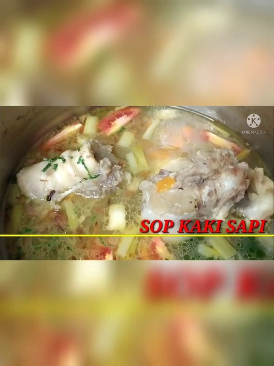 WOW SOP TULANG KAKI SAPI INI ENAK SEKALI