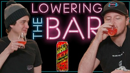 Barstool Drinks Down Flamin' Hot Soda